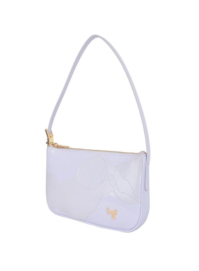 Baggit Women Purple Satchel Handbag Xs Size | Ladies Stylish Casual Purse Bag - Image 3